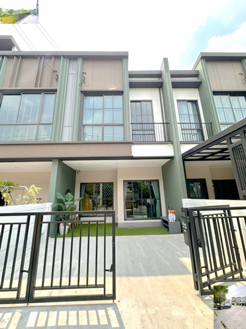 บ้านใหม่ Built-in จดทะเบียนบริษัท BTS คูคต ให้เช่าทาวน์โฮม 2 ชั้น.