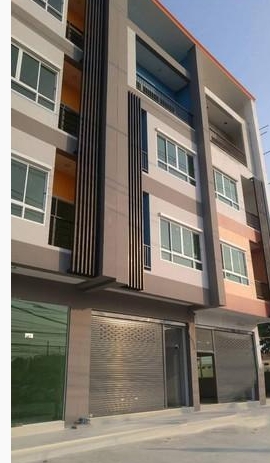  ให้เช่า อาคาร2คูหา 4ชั้น ถนนติวานนท์ ปากเกร็ด นนทบุรี .