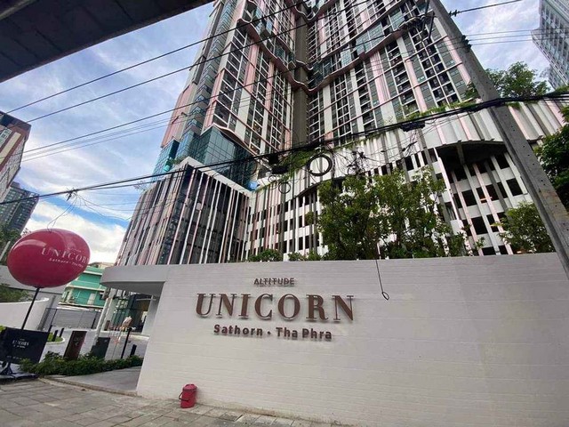 ให้เช่า (For Rent) คอนโด  Altitude Unicorn Sathorn - Tha Phra .