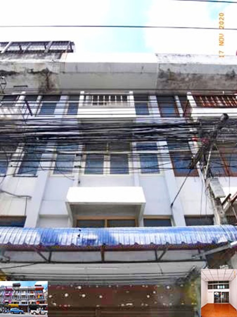 MRT สุทธิสาร ขาย-เช่าอาคารพาณิชย์ 3.5 ชั้น ประชาราษฎร์บำเพ็ญ 18-3.