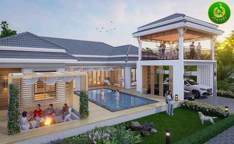 the Srinangdin Pool Villa Project in Khao Klom - Krabi .
