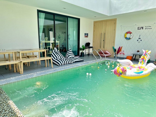 ให้เช่าบ้าน รายวัน  Icon Pool Villa Pattaya    เช่ารายวัน  ราคา 1.