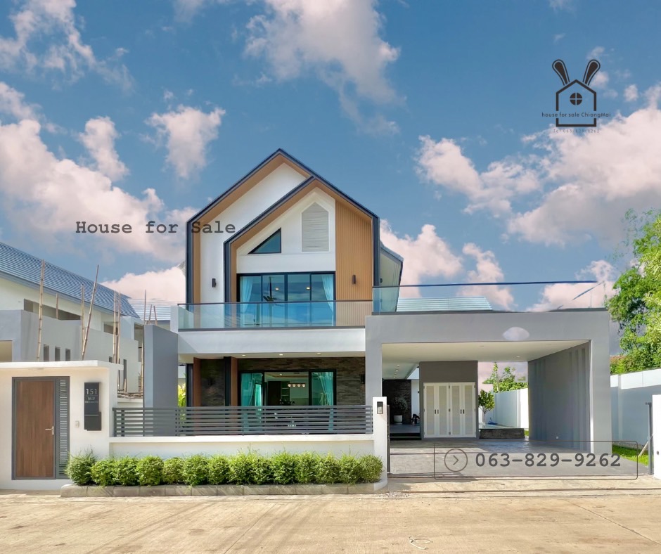 ขายบ้านเชียงใหม่ PoolVilla สุดหรู พร้อมเข้าอยู่ได้ทันที 