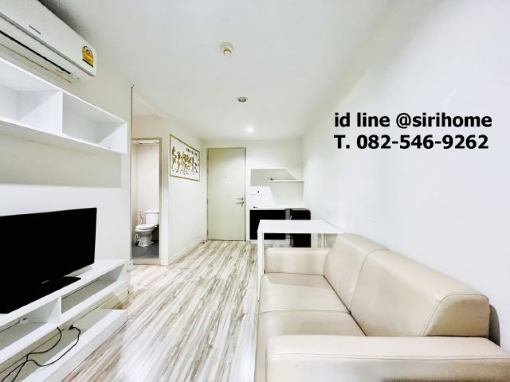 ขายคอนโดสัมมากร S9(Condo Sammakorn S9)ชั้น 1 ตึกD วิวสระว่ายน้ำ.