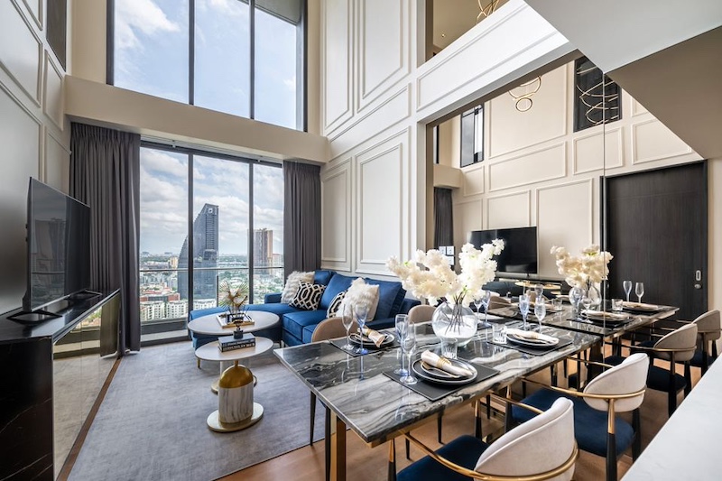 BH3052 ให้เช่า DUPLEX PENTHOUSE BEATNIQ condo by SC ASSET.