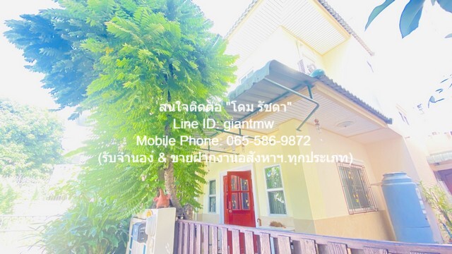 ขายบ้านแฝด 2 ชั้น (หลังมุม) พร้อมอยู่ “ม.พล วัชรพล สุขาภิบาล 5”.