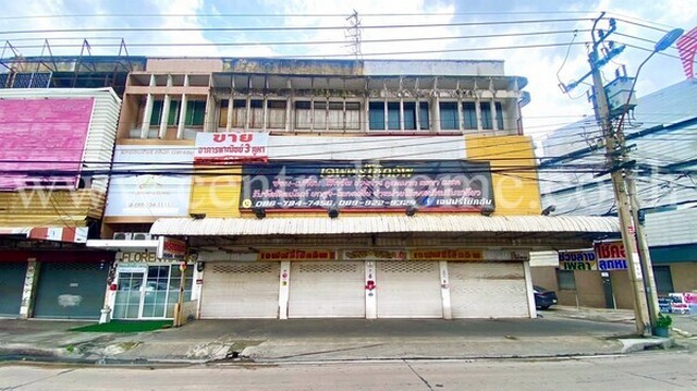 อาคารพาณิชย์ 3 คูหา กรุงเทพ-นนท์ ใกล้ MRT แยกติวานนท์ ทำเลดีติดถน.