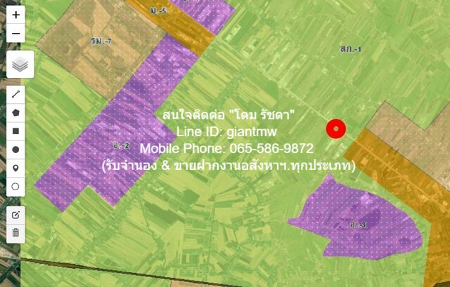 ขายที่ดินเปล่า (ราคาประเมินกรมธนารักษ์) ติด ถ.สุวินทวงศ์ 35-3-12 .