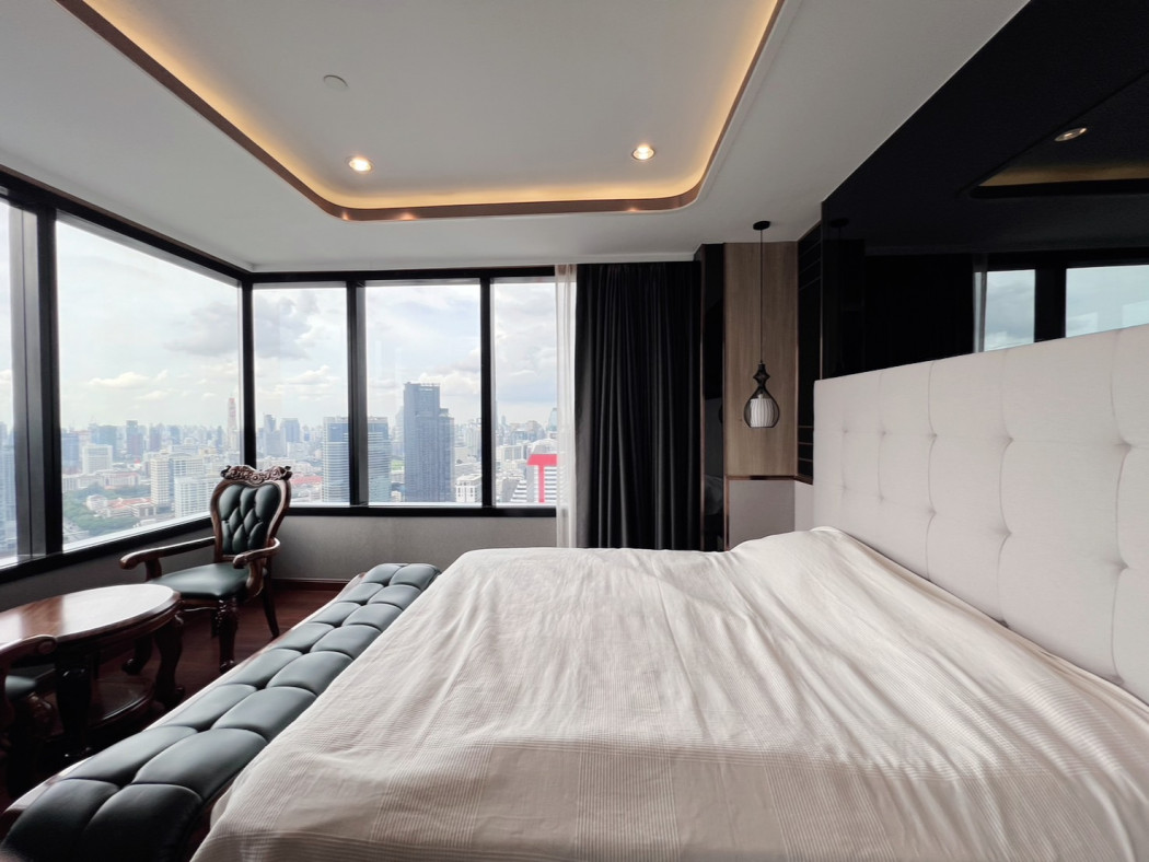 เช่าด่วนคอนโด M Silom 3 ห้องนอน 3 ห้องน้ำ ห้อง Penthouses ตกแต่งมาอย่างจัดเต็ม