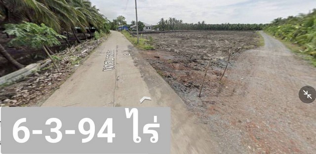  ขายที่ดินบ้านแพ้ว  6-3-94 ไร่ ซ.เทศบาล4      อ.บ้านแพ้ว จ.สมุทรส.