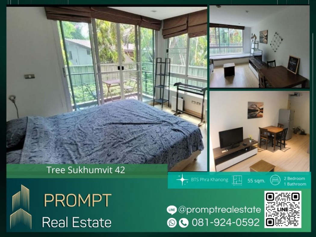 ST12460 - Tree Sukhumvit 42 - 55 sqm - BTS Phra Khanong