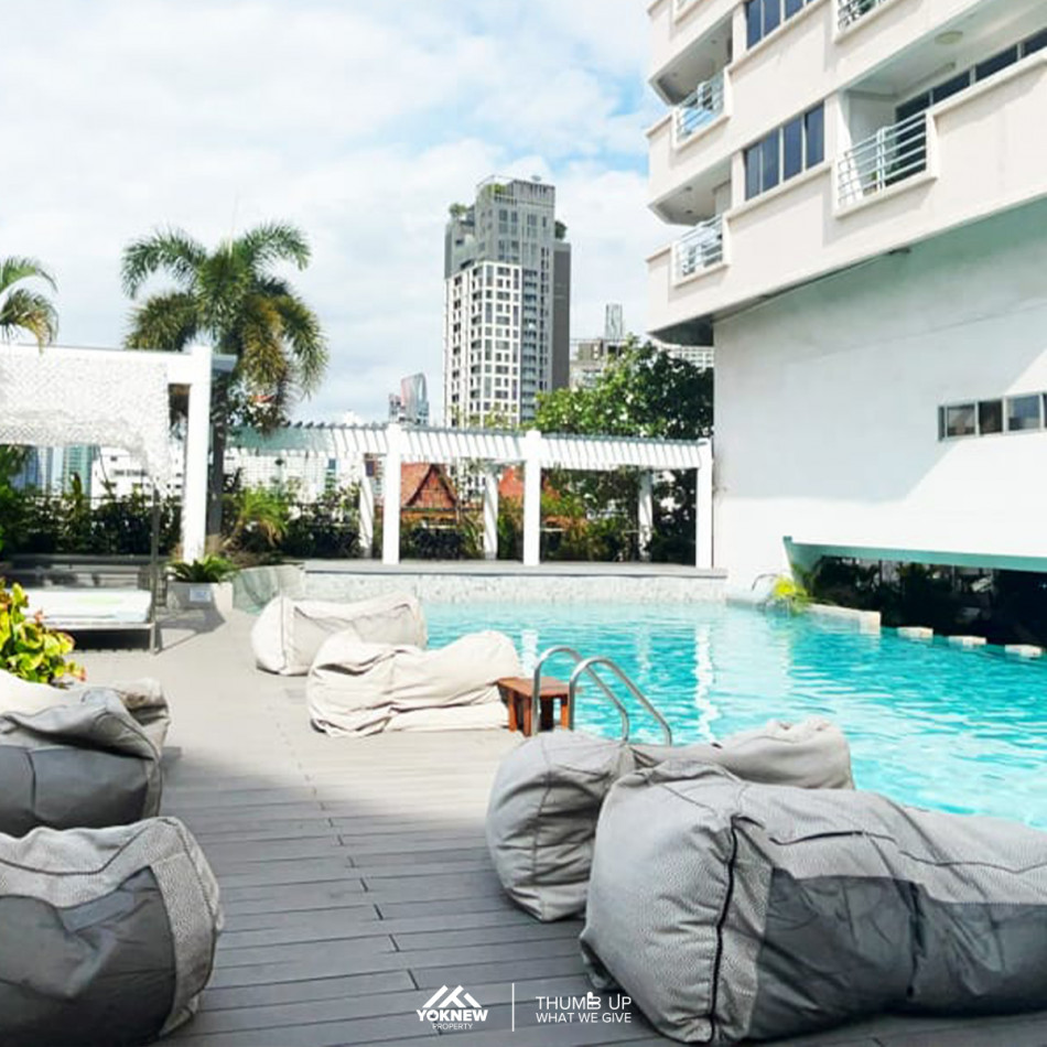 ห้องสวย ห้องนอนใหญ่ คอนโด Waterford Diamond Sukhumvit 30-1