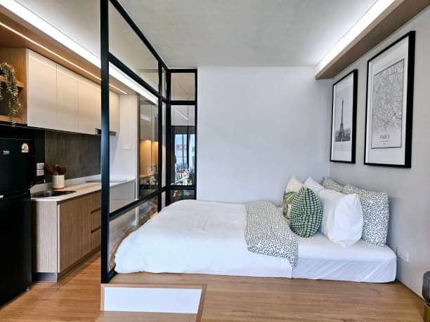 Hillside 9 2.15 ล้าน 33 ตรม. CBP  รีโนเวทใหม่ modern-minimal styl  .