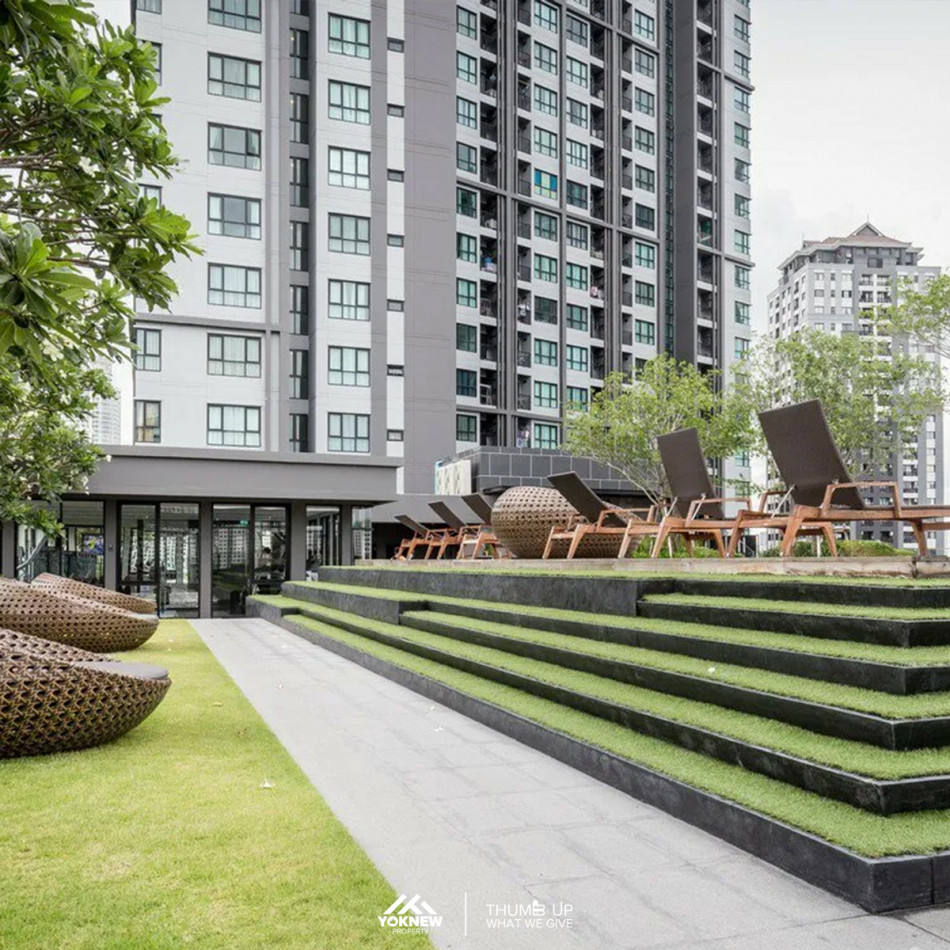 ขายคอนโด The Base Park West 1 ห้องนอน ห้องตกแต่งสวยเติมเต็มทุกความต้องการ ราคาดีมาก