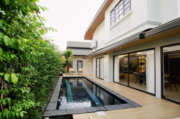 Pool Villa สวยสุดว้าว 19.49 ล. 129.6 ตรว. 4 นอน 6 น้ำ สันทราย  .