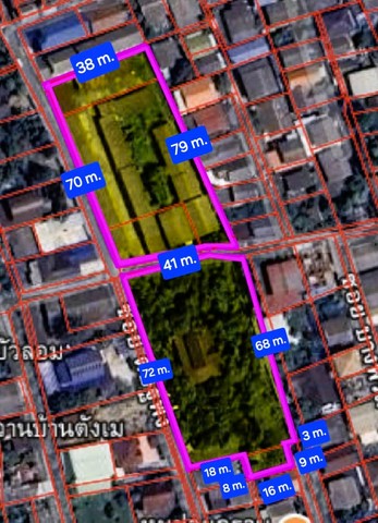 ขายที่ดิน ตลิ่งชัน บางพรม ใกล้โรงเรียนอนุบาลนานาชาติเคนซิงตัน  .