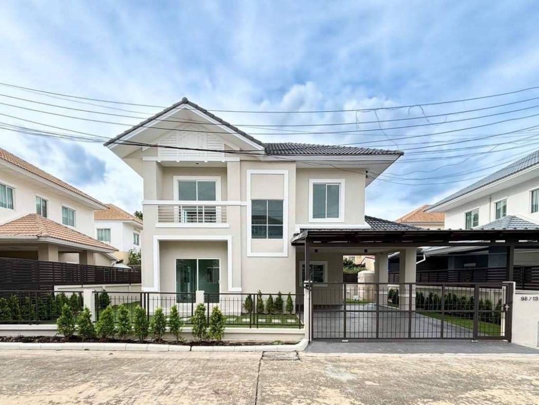 ขาย บ้านเดี่ยว แลนซีโอ รามอินทรา-วัชรพล 160 ตรม. 56 ตร.วา บ้าน Renovate เรียบร้อย เดินทางสะดวก พร้อมยื่นBank