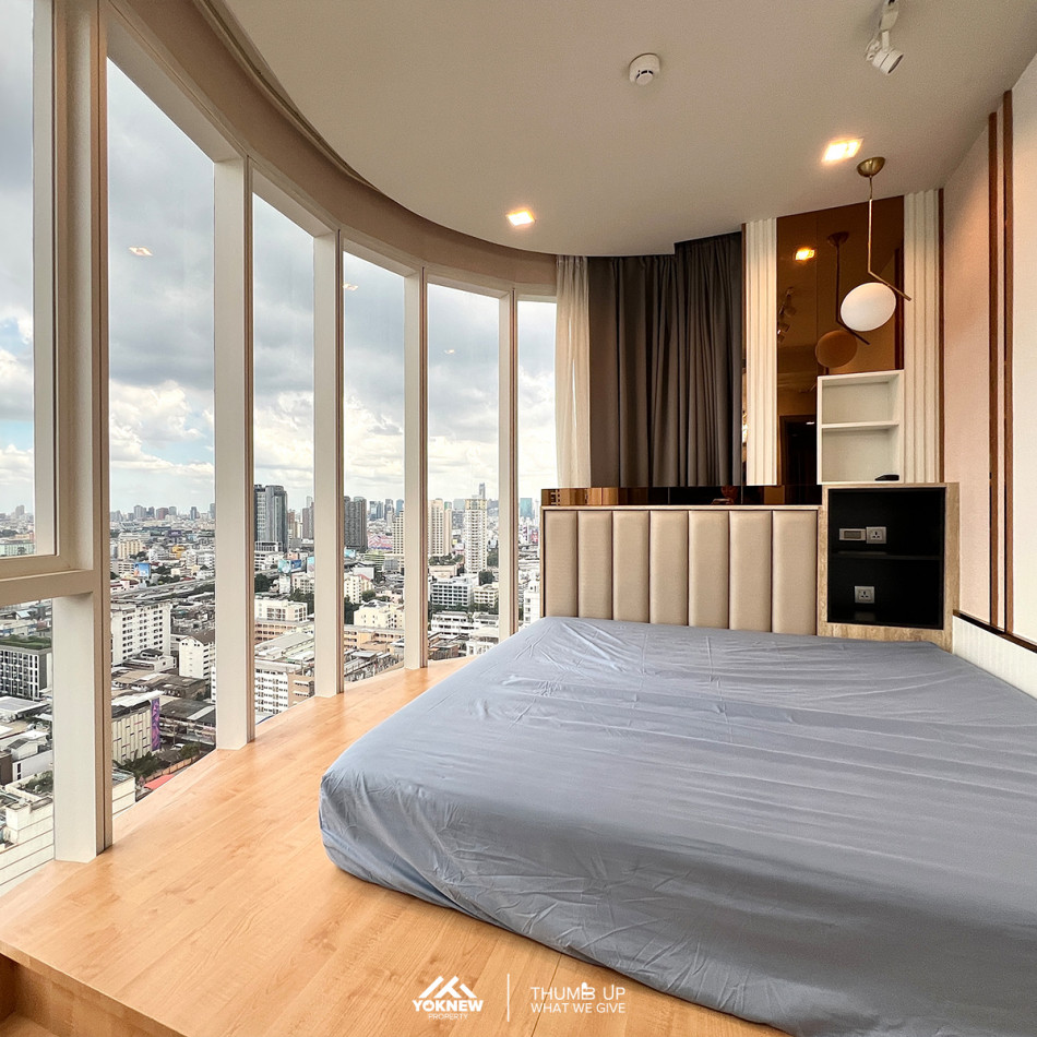 ขายคอนโด Ideo Q Victory ห้อง Type 1 Bedroom Plus ตกแต่ง Built in วิวสวยอลังการ วิวใจกลางเมือง