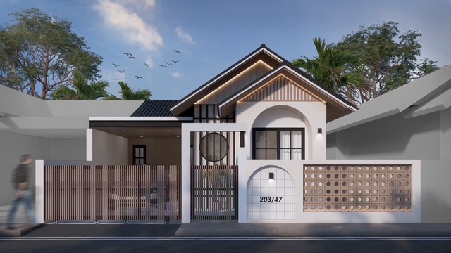 For Sales : Thalang, Single house @Wong Chalerm Village, 3B2B  .