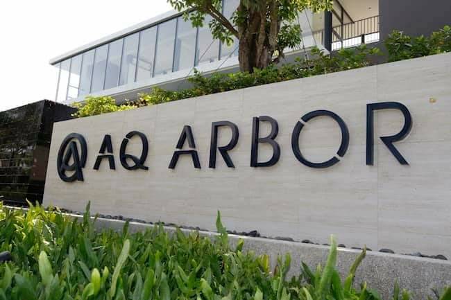 ขายพร้ออมเช่าบ้านเดี่ยว 3 ชั้น AQ ARBOR  .