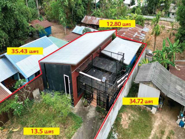 ขายบ้านพร้อมที่ดิน  1 นอน 2 น้ำ 120 ตรว ต.คอโค อ.เมือง จ.สุรินทร์  .