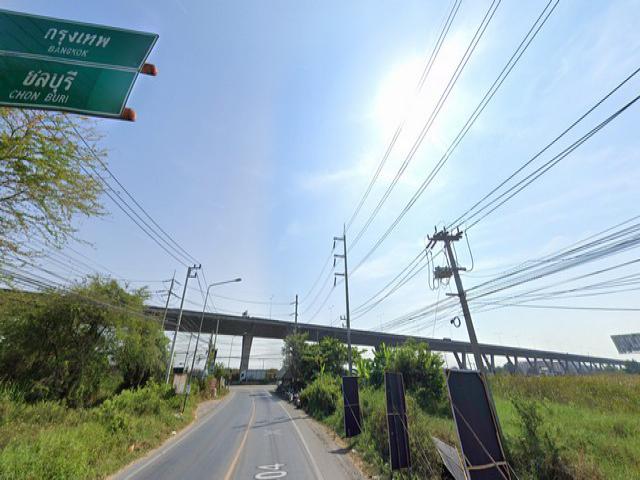 ขายที่สีม่วง 10 ไร่ ติดถนนทางหลวง (วัดพิมพาวาส-เทพราช) 2004  ขยาย  .