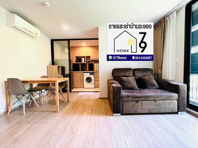 ปล่อยเช่า Condo kensington rayong 2 ห้องนอน พร้อมเฟอร์นิเจอร์ครบ  .