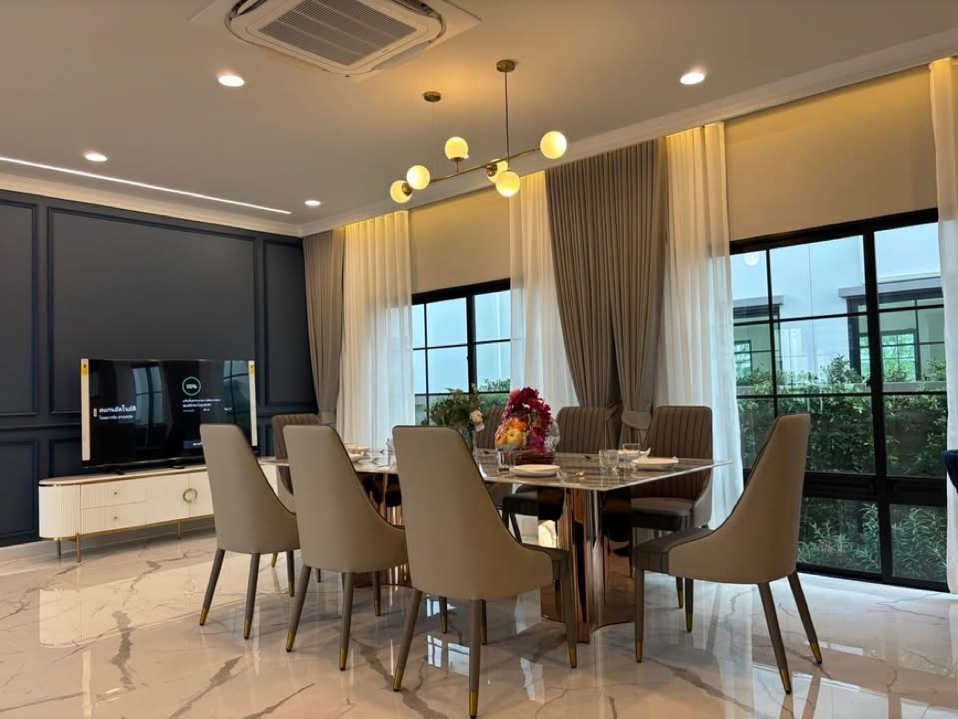 NTG850 ให้เช่า บ้านเดี่ยว เศรษฐสิริ บางนา-สุวรรณภูมิ   FULLY Furnished พร้อมเข้าอยู่ ใกล้สนามบินสุวรรณภูมิ: aa00000594451