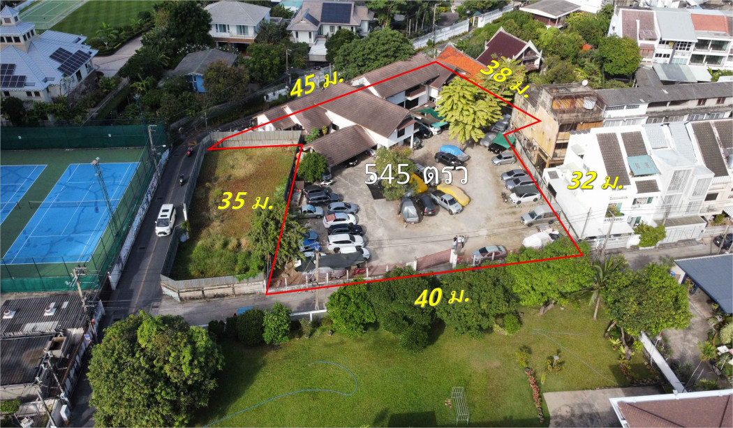 ขาย ที่ดิน 545 ตรว เอกมัย 22 พร้อมบ้าน ใกล้ แอร์ลิงค์ คลองตัน เหมาะทำบ้านพักอาศัย: aa00000594655