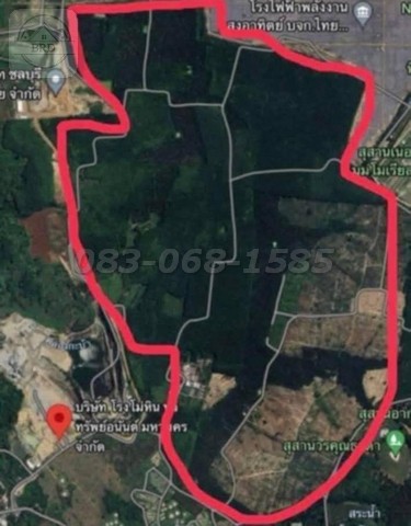 Yellow land for sale, area 1,114 rai, Nong Irun, Ban Bueng, Chonb  .