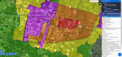 ขายที่ดินสีแดงถนนบางนา กม.27 เนื้อที่ 59- 0 -73ไร่    .