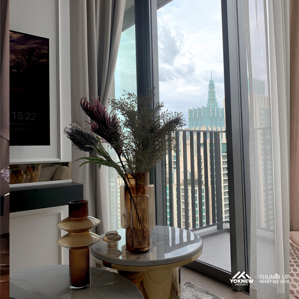 เช่าห้องสวย ✨Condo 28 Chidlom✨ ตกแต่งหรูหรา น่าอยู่ ชั้นสูง วิวโล่ง 1 ห้องนอน ขนาด 44 ตร.ม. ใกล้ BTS ชิดล: aa00000597187