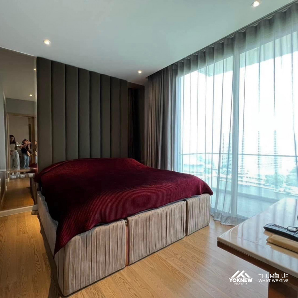 Condo Magnolias Waterfront Residences ห้องใหญ่ พร้อมอยู่ วิวแม่น้ำเจ้าพระยา เช่าราคาูก: aa00000597836