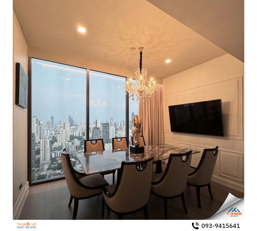 เช่า Celes Asoke ห้อง Penthouse 3 ห้องนอน 3 ห้องน้ำ ตกแต่งสวย  Luxury เฟอร์นิเจอร์ครบครัน: aa00000598764