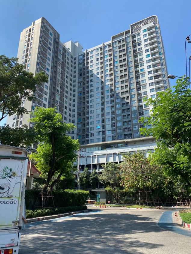 CH1117 แอสปาย สาทร-ราชพฤกษ์ Aspire Condo ชั้น 18 วิวเมือง  .