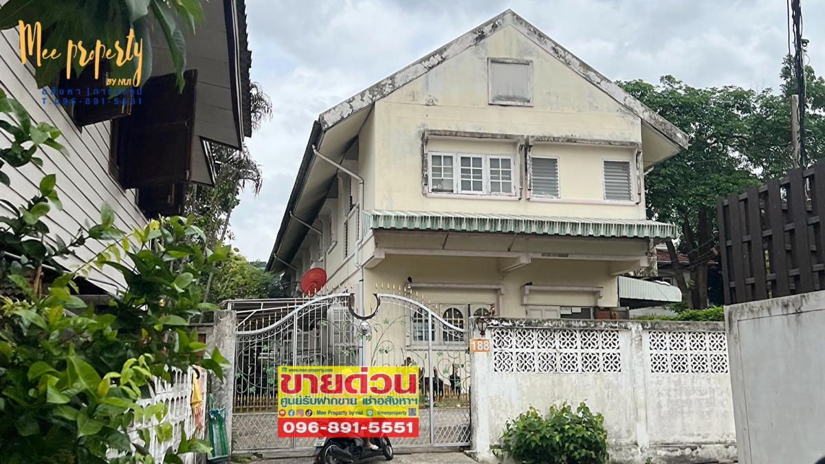 บ้านเดี่ยว 2 ชั้น สุขุมวิท 65 ซ.ชัยพฤกษ์  ขนาดพื้นที่ 105 ตร.ว.   .