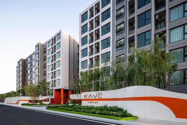 ให้เช่าคอนโด Kave Embryo รังสิต 34 ตร.ม. ชั้น 5 วิวสระ พร้อมอยู่  .