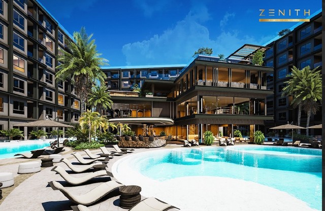 Zenith Pattaya คอนโดหรู ใจกลางเมือง ทำเลระหว่างพัทยา-จอมเทียน  .