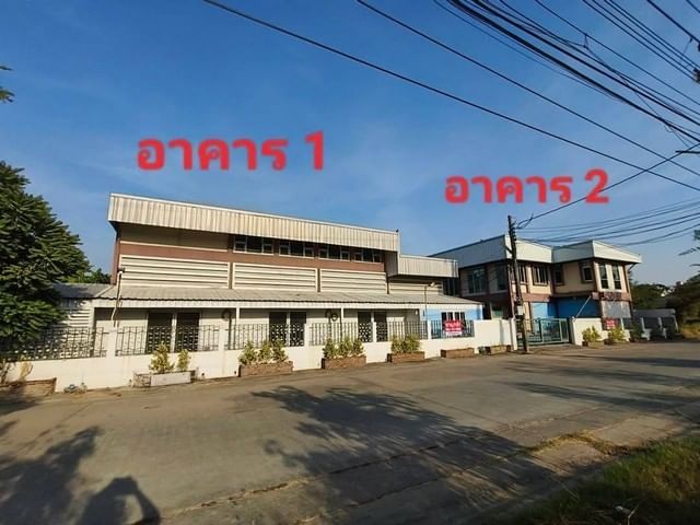 ขาย โกดังพร้อมออฟฟิศและอาคาร 2 ชั้น ถนนราษฎร์อุทิศ มีนบุรี  .