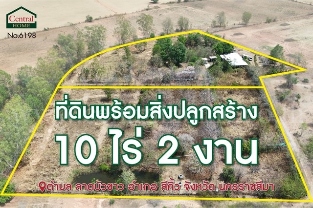 ที่ดิน 10.5 ไร่ ลำตะคอง อ.สีคิ้ว จ.นครราชสีมา วิวเขายายเที่ยง  .