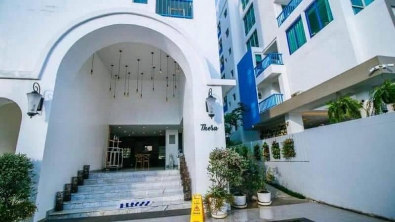 ให้เช่าคอนโด ชั้น 3 สไตล์ Santorini @ Pattaya ที่นาจอมเทียน 56 