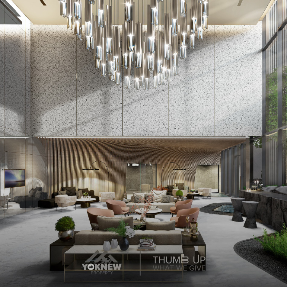 ขายราคาหายากห้อง 1 นอน ชั้นสูง วิวสวย คอนโดใหม่ The Crest Park Residences ใกล้ MRT พหลโยธิน
