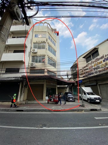ให้เช่าตึกแถว อาคารพาณิชย์ 4 ชั้น ถนนอนุวงค์ ติดริมถนน ใกล้ MRT ส