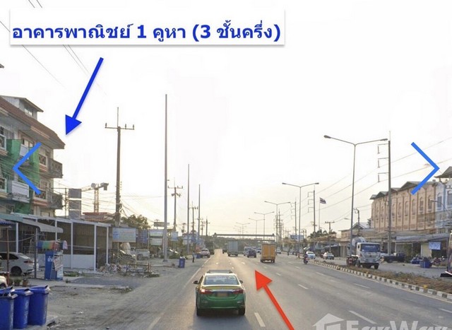 ขายอาคารพาณิชย์ 3 ชั้น (+ชั้นดาดฟ้า) ติดถนนสุขุมวิท (คลองด่าน) 26.