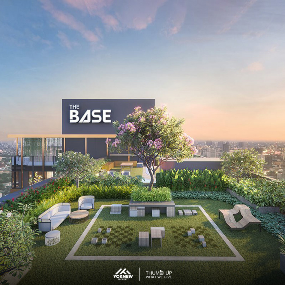 ขายห้องใหม่ ราคาดี The Base Phetchaburi Thonglor  1 ห้องนอน 1 ห้องน้ำ ชั้นสูง หันไปทางพระราม9