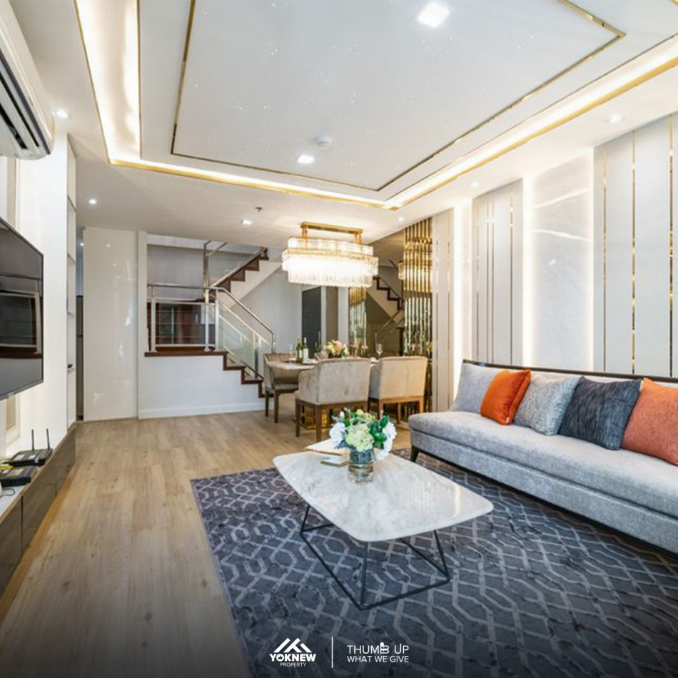 ขาย-เช่าห้อง Penthouse Duplex คอนโด Belle Grand Rama 9 สิ่งอำนวยความสะดวกครบครัน