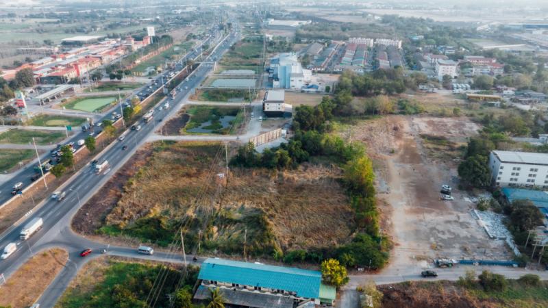 ขาย ที่ดิน ติดถนนทางหลวง32 สายเอเซีย ที่ดินสายเอเซีย อยุธยา 3 ไร่ ใกล้จุดกลับรถ