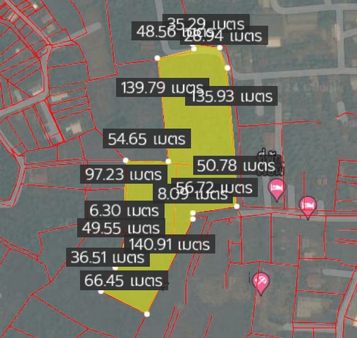 ขายที่ดินปลูกต้นสัก (เห็นแม่น้ำโขง) เชียงคาน 19-1-74 ไร่, 35,080,.