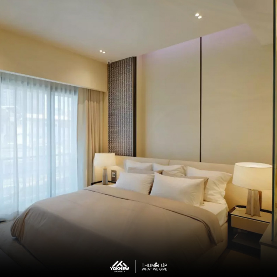 The Strand Thonglor  2 ห้องนอน ตกแต่งระดับ Luxury 75.83 ตร.ม. วิวทองหล่อ