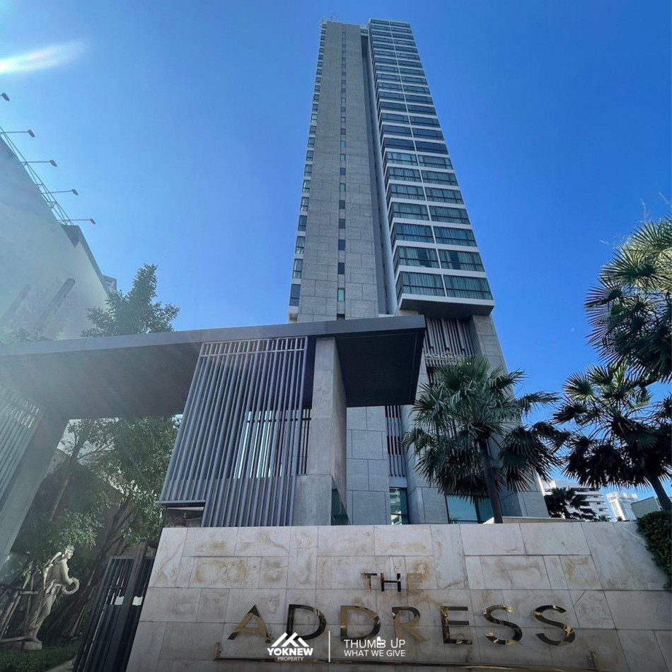 ขาย The Address Sukhumvit 28 ห้องนอนใหญ่ สไตล์ญี่ปุ่น ตกแต่งพร้อมเข้าอยู่